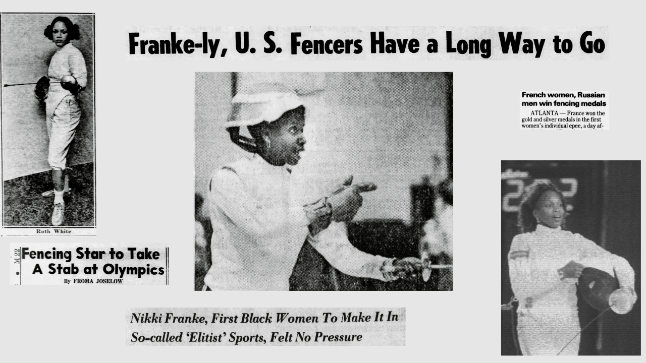 Black women fencers